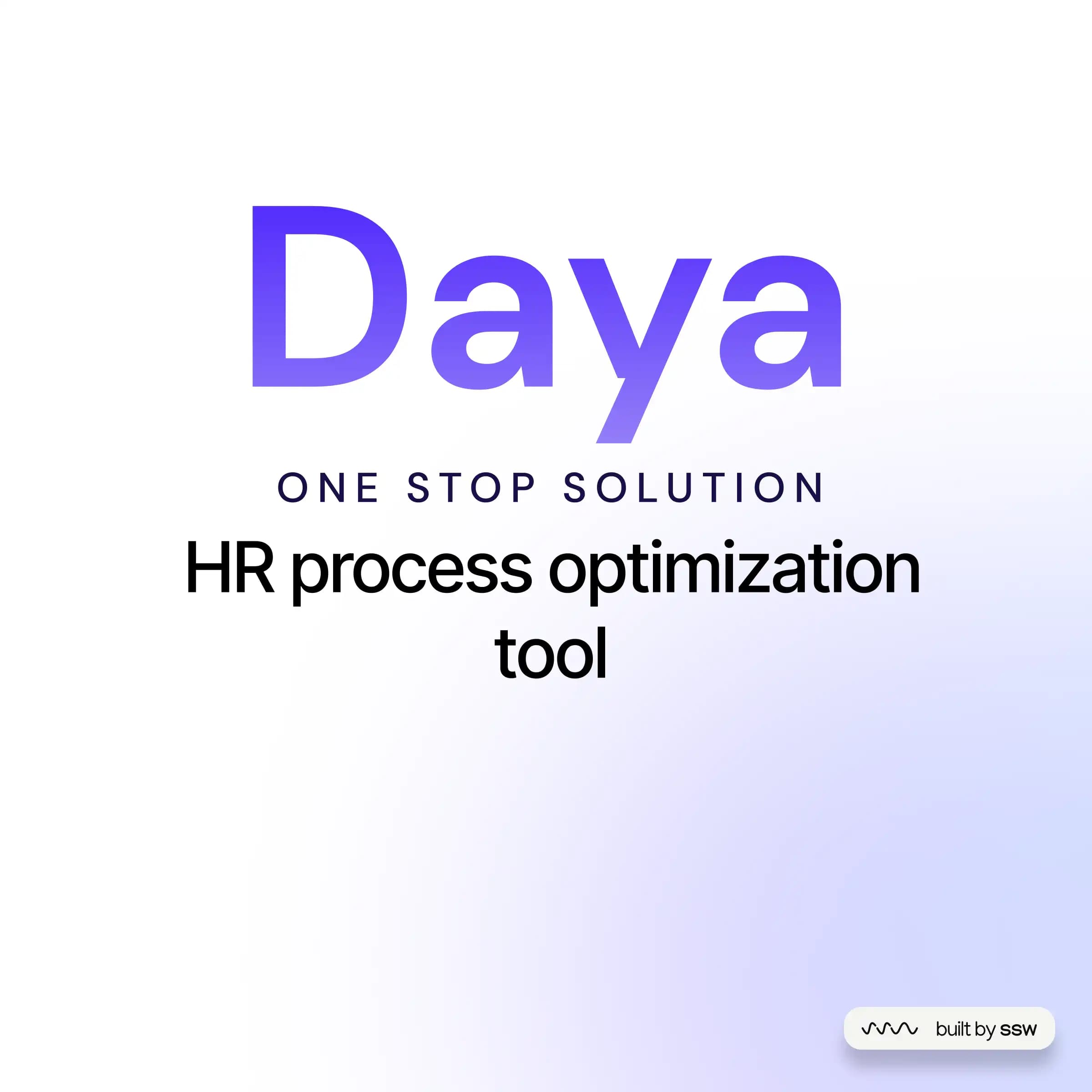 Daya - HR automation